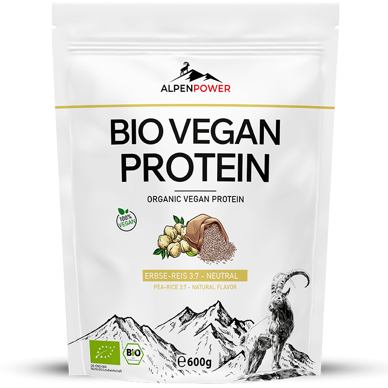 BIO Vegan Protein pois-riz 600 g